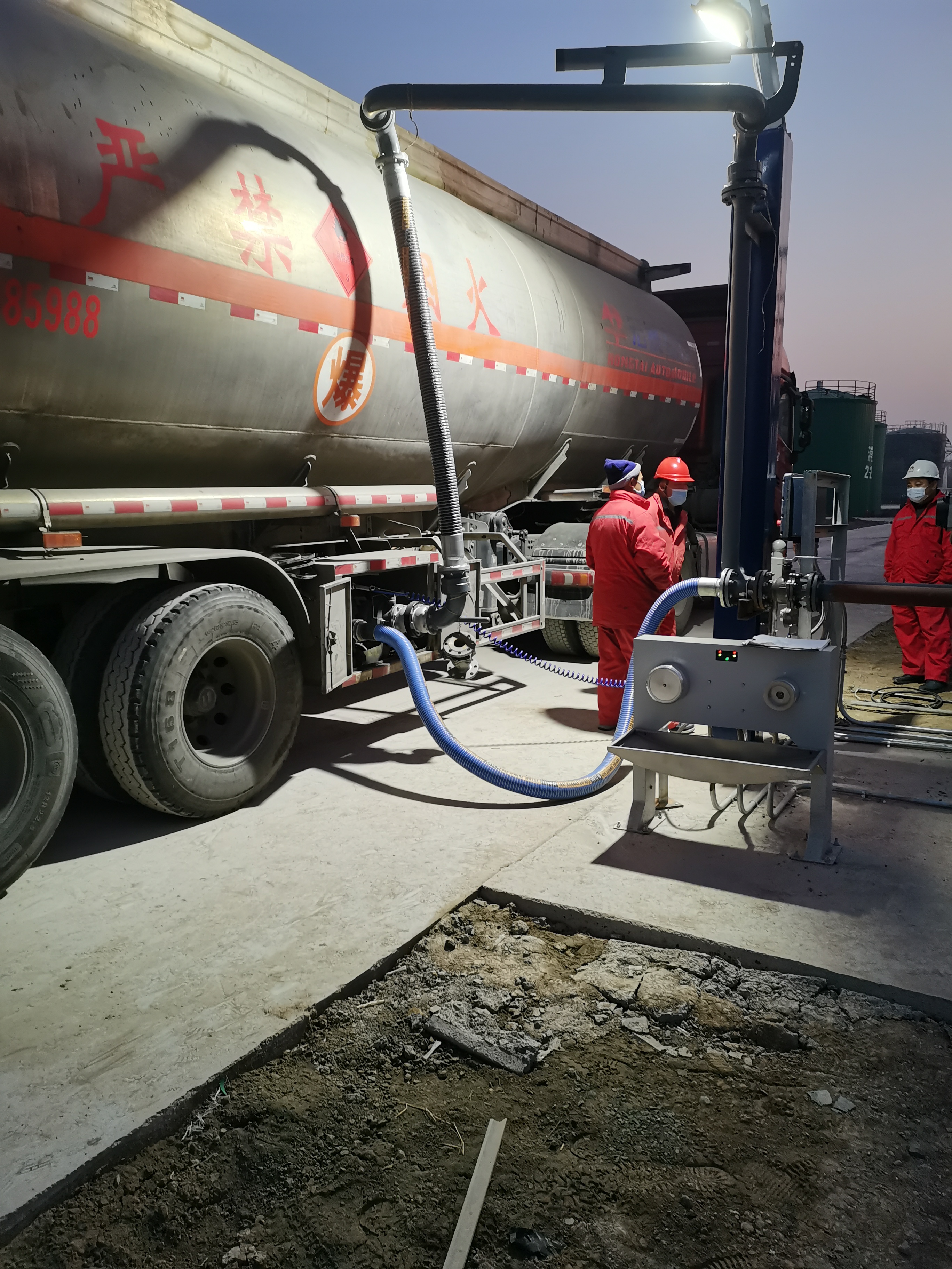 焦化厂粗苯定量装车联锁系统 焦油定量装车系统-山东鼎诺(图3)